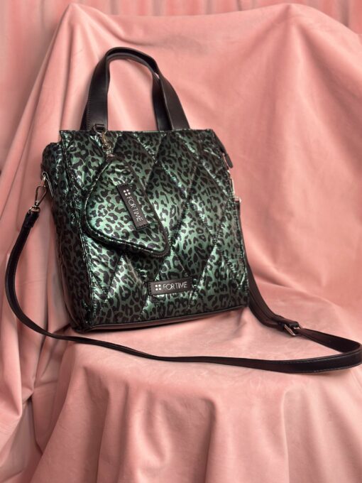 Bolso print verde