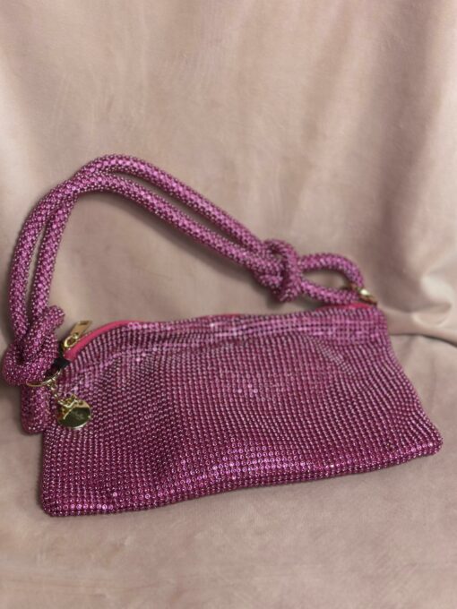 Bolso fiesta fucsia - Imagen 2