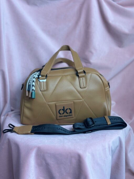 Bolso hombro camel - Imagen 2