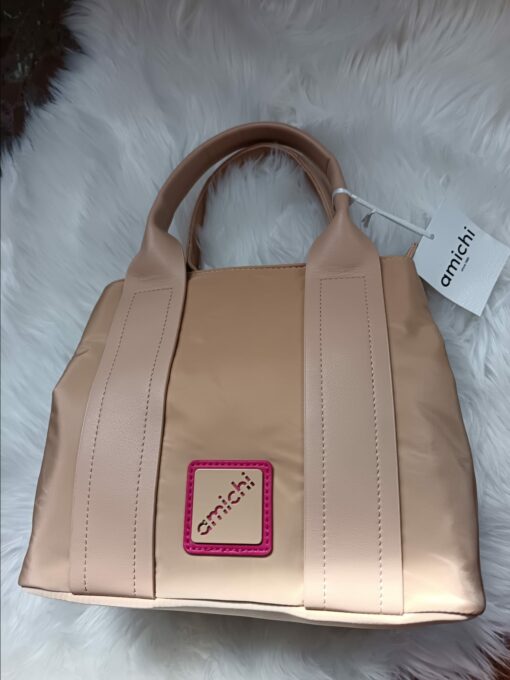 Bolso bandolera beige